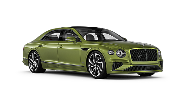 Bentley Riga New Bentley Flying Spur Speed v8 hybrid sedan in Tourmaline green paint